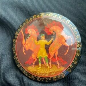 Vintage Russian Brooch